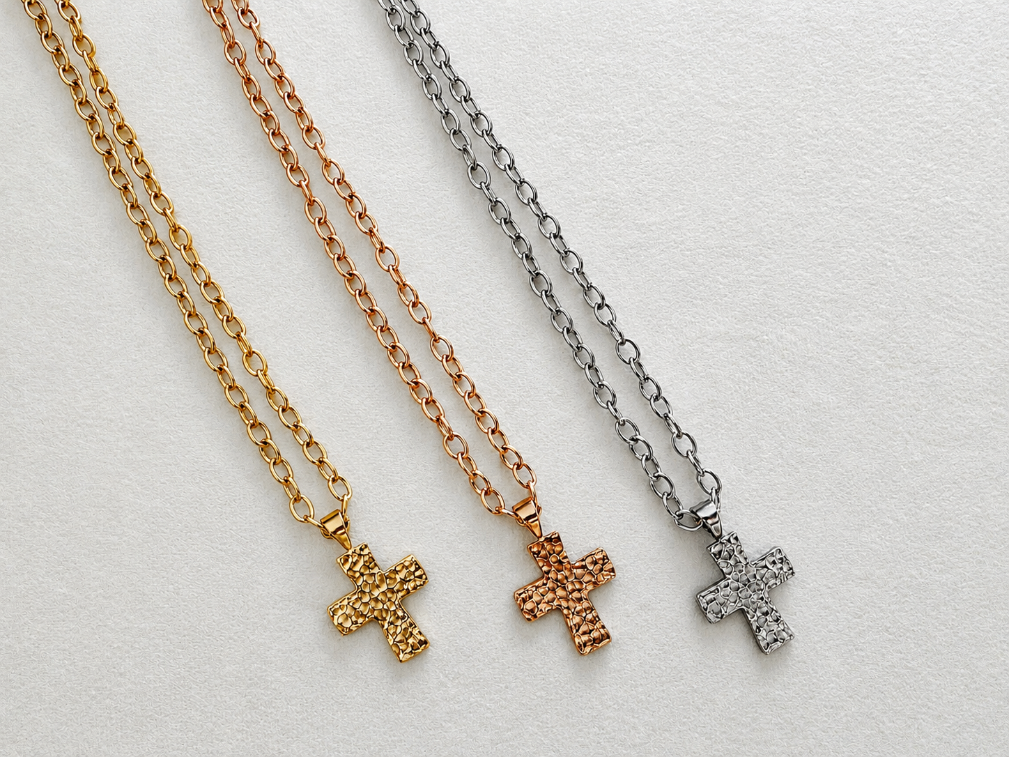 Forged in Faith Cross Necklace