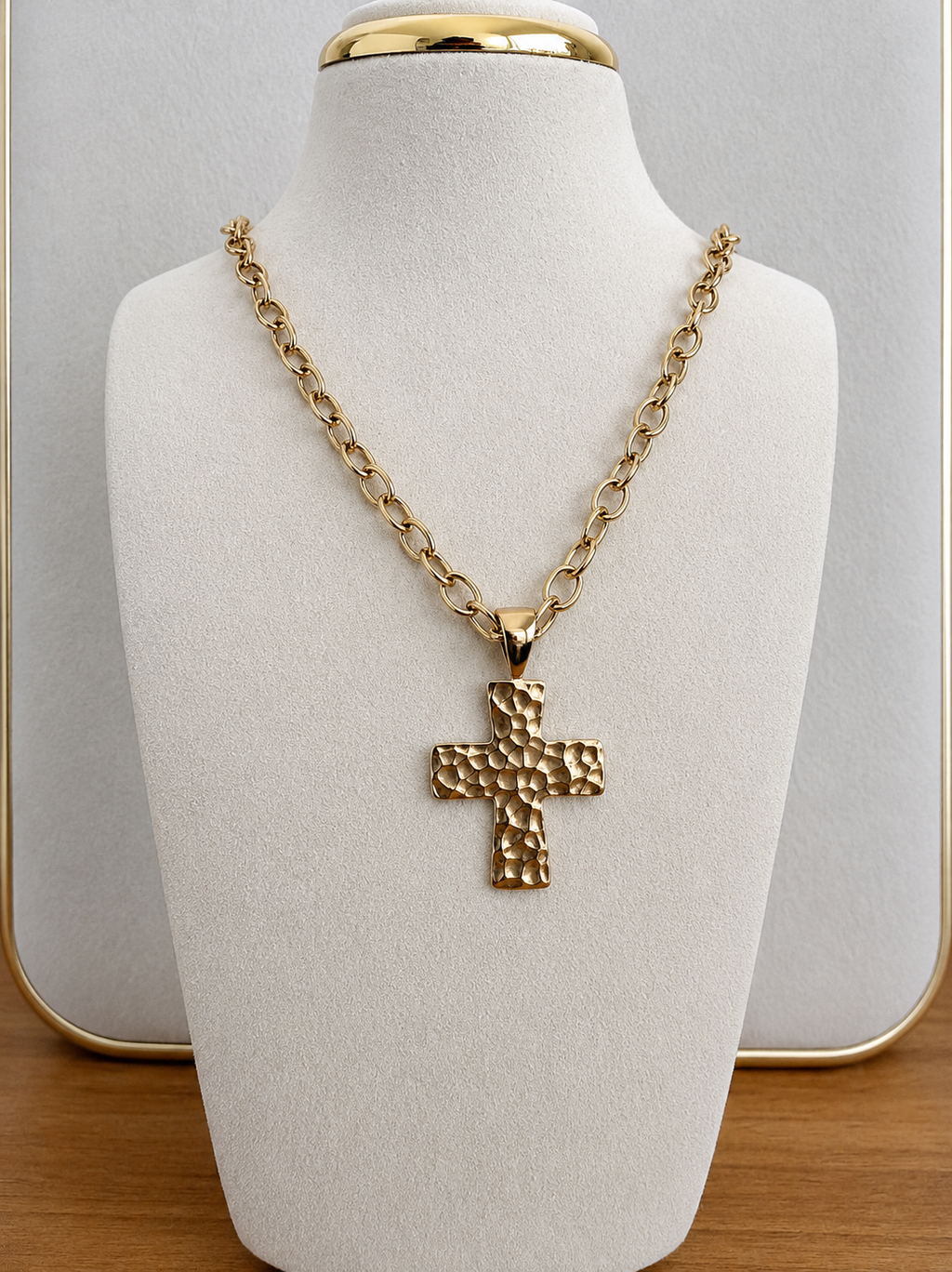 Forged in Faith Cross Necklace