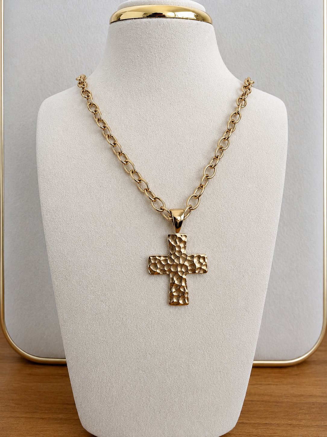 Forged in Faith Cross Necklace