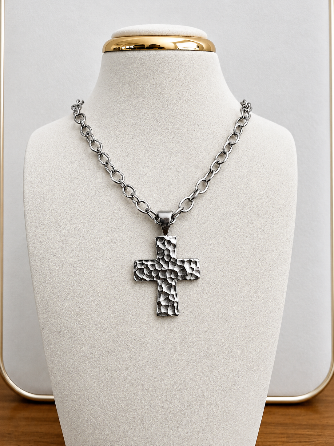 Forged in Faith Cross Necklace