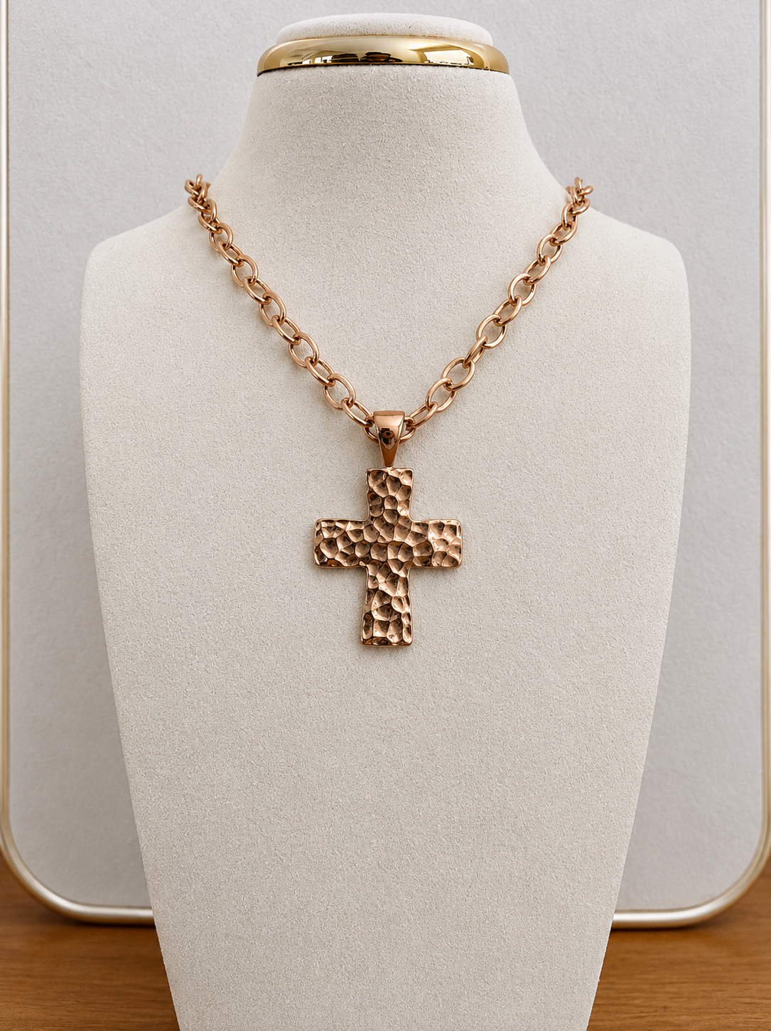 Forged in Faith Cross Necklace