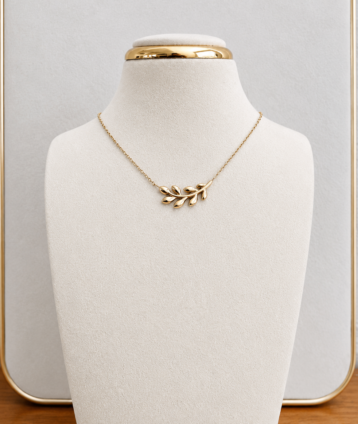 Olive Branch Necklace