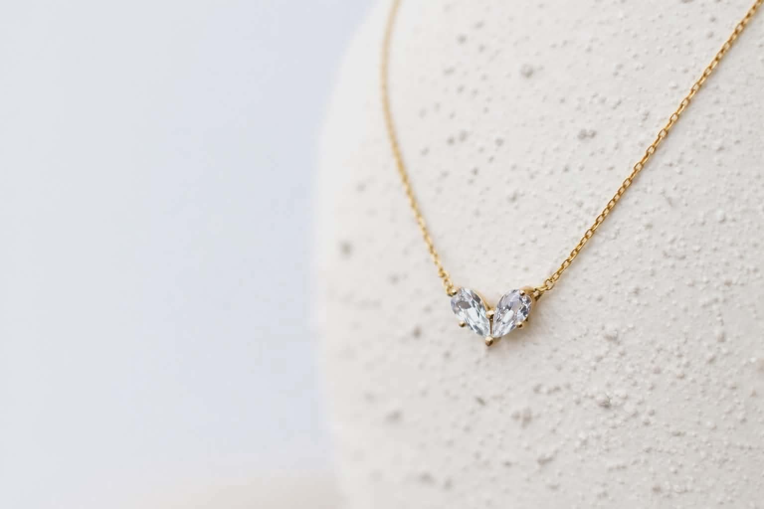 Heart Posture Necklace