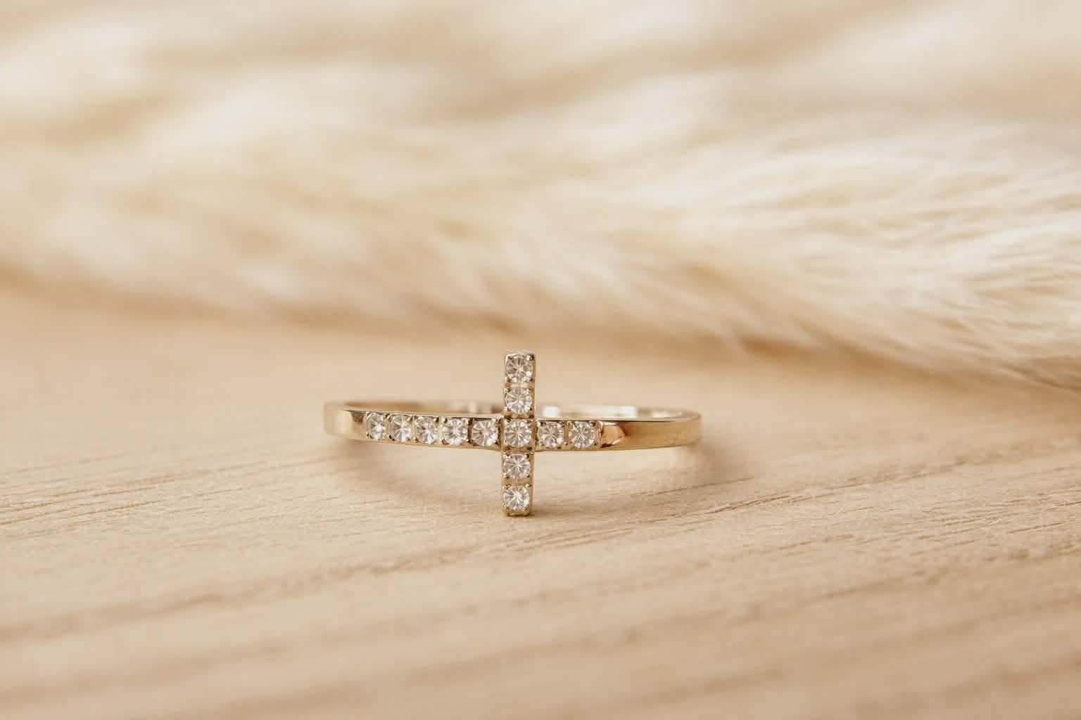 Loved First Cross Ring