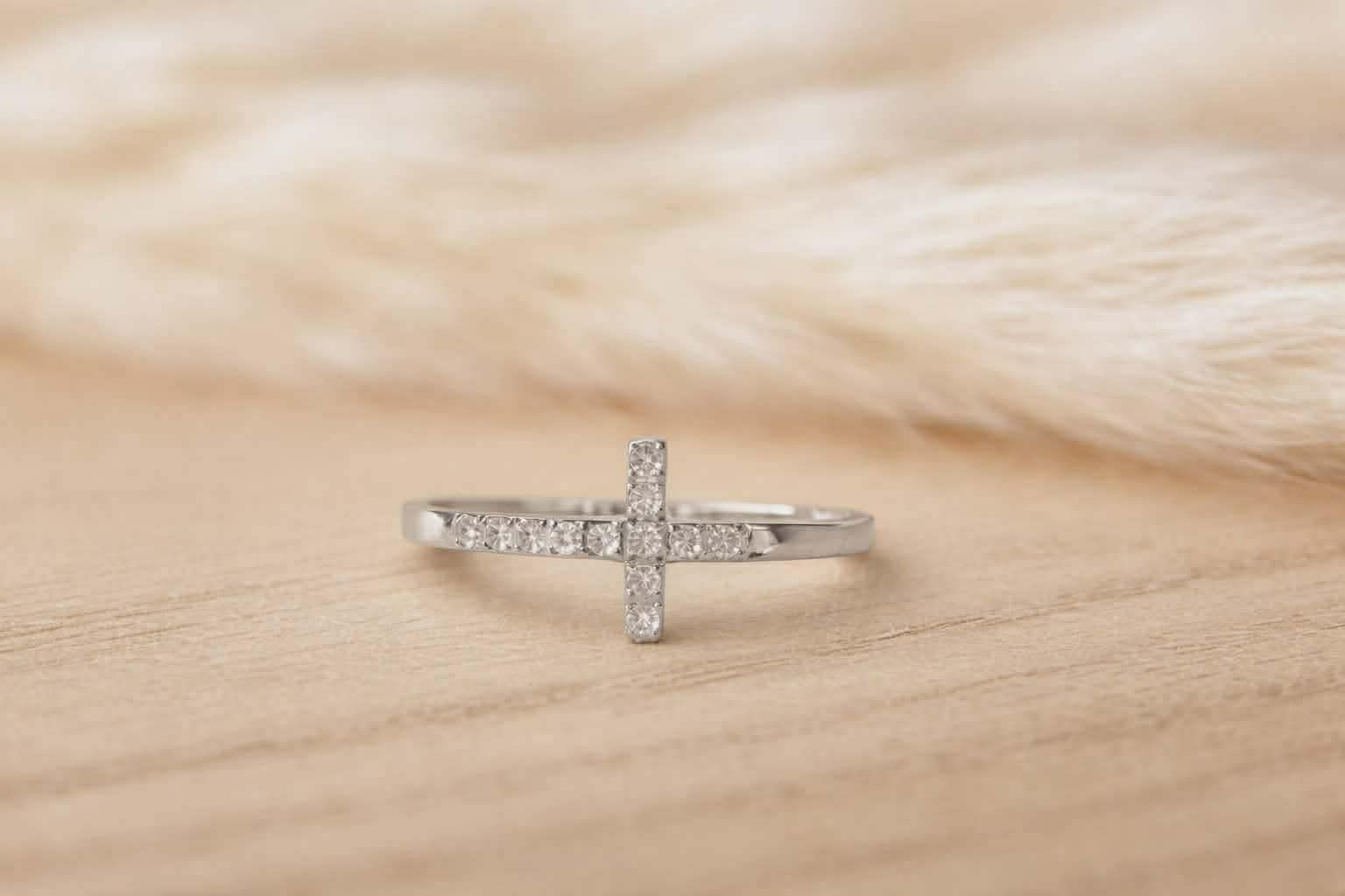 Loved First Cross Ring