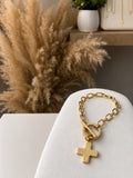 Faith Anchored Bracelet