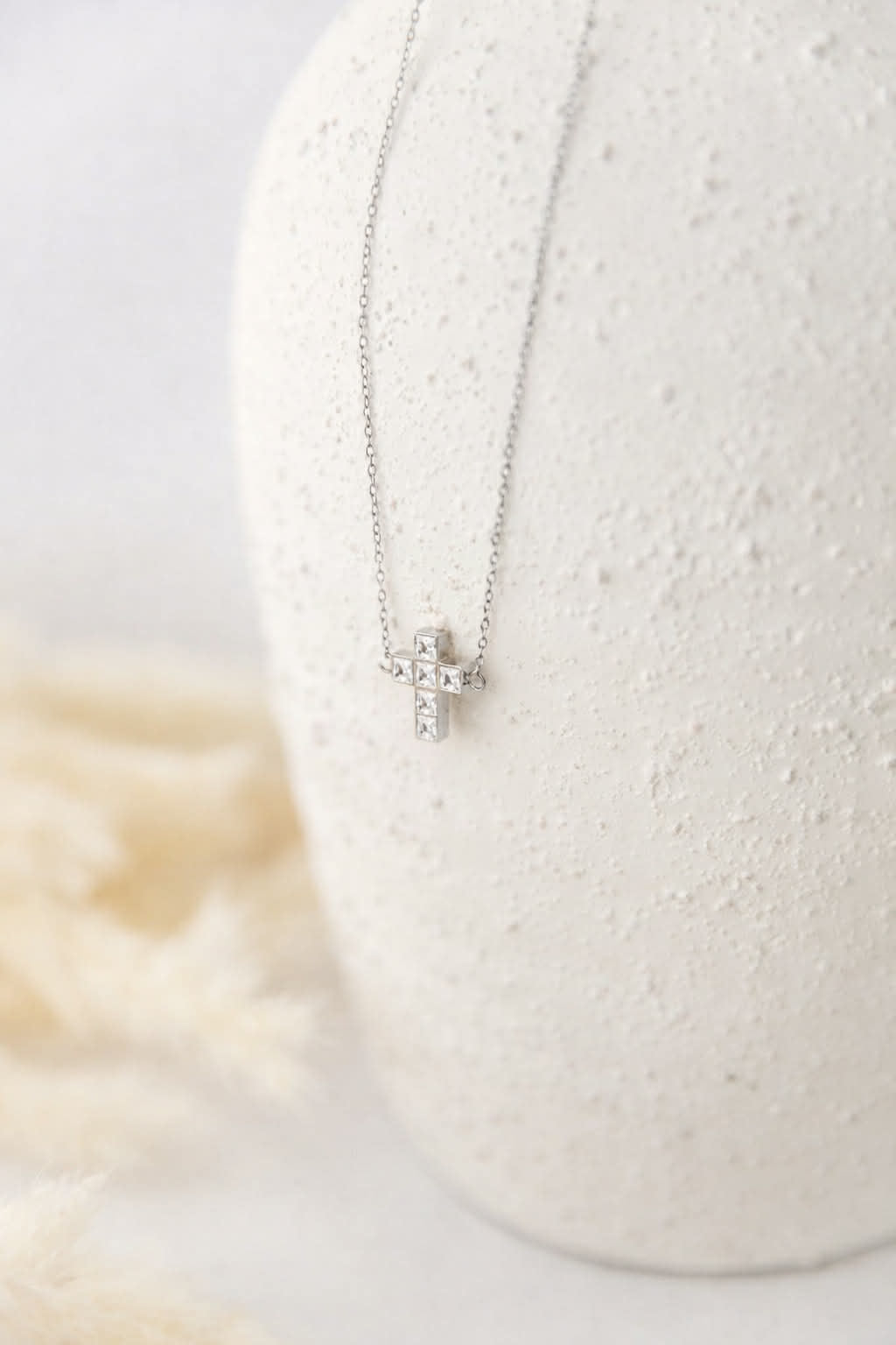 Clarity Cross Necklace