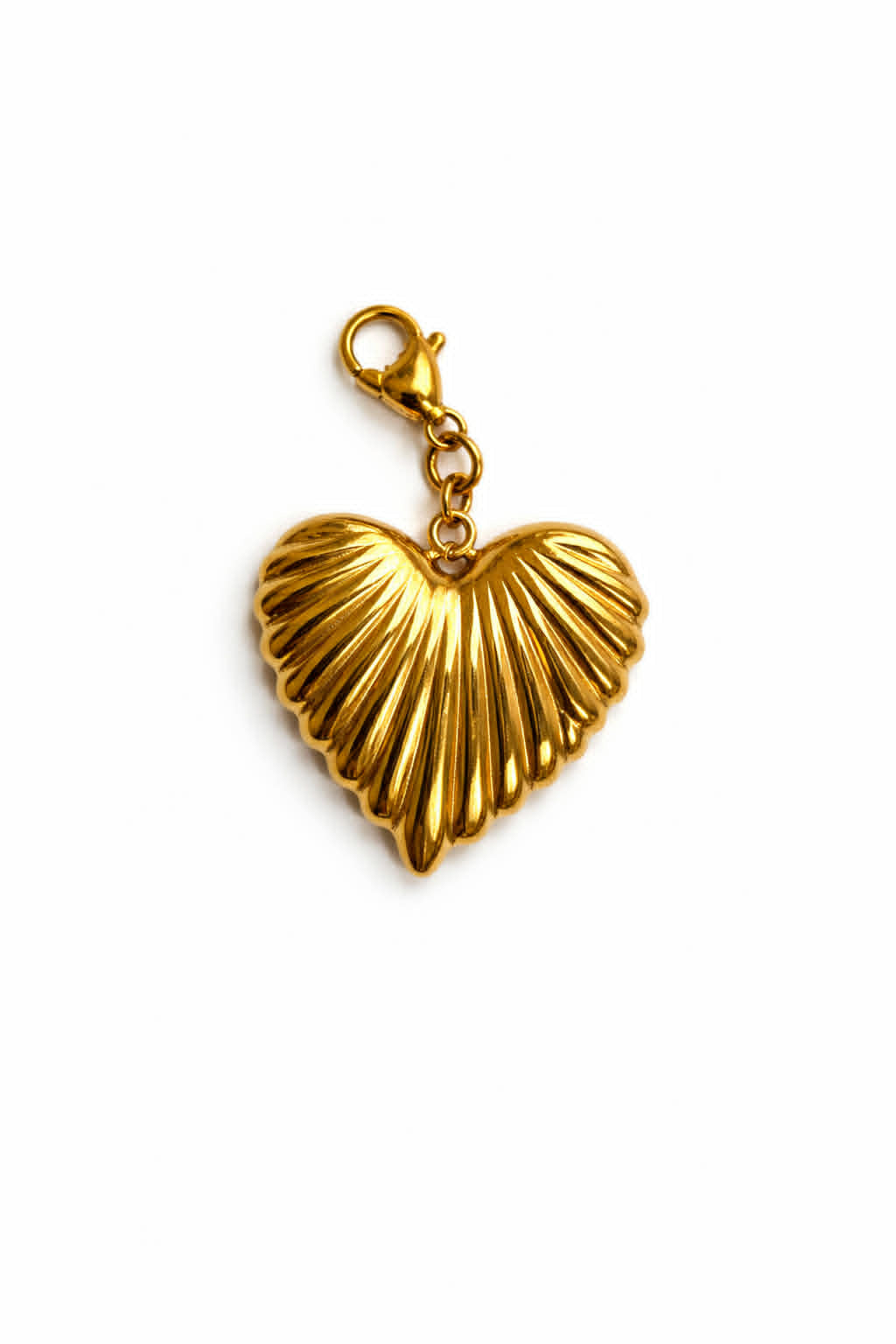 Radiant Heart Charm